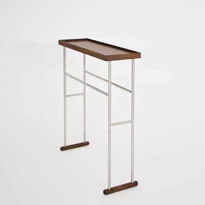 Wireworks Caddy Towel Rail Yoku Walnut