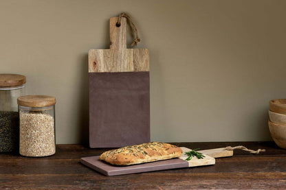 Nkuku Cassia Mango Wood & Stone Board Natural