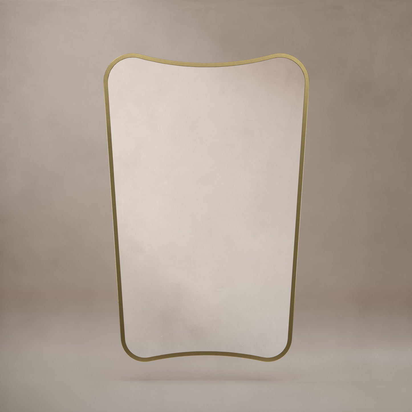 Origins Living Delphine Mirror 60 X 90cm Brushed Brass