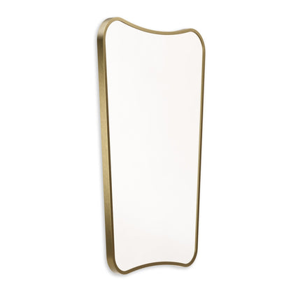 Origins Living Delphine Mirror 60 X 90cm Brushed Brass