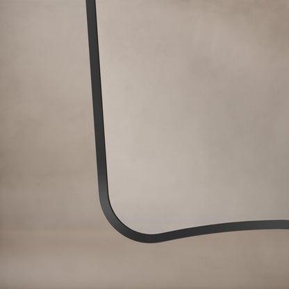 Origins Living Delphine Mirror 60 X 90cm Matt Black