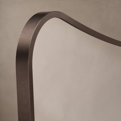 Origins Living Delphine Mirror 60 X 90cm Brushed Bronze