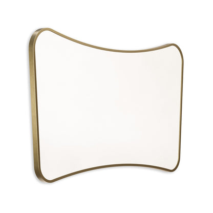 Origins Living Delphine Mirror 120 X 70cm Brushed Brass