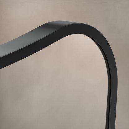 Origins Living Delphine Mirror 120 X 70cm Matt Black