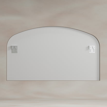 Origins Living Delphine Overmantle Arch Mirror 120 X 70cm Brushed Bronze