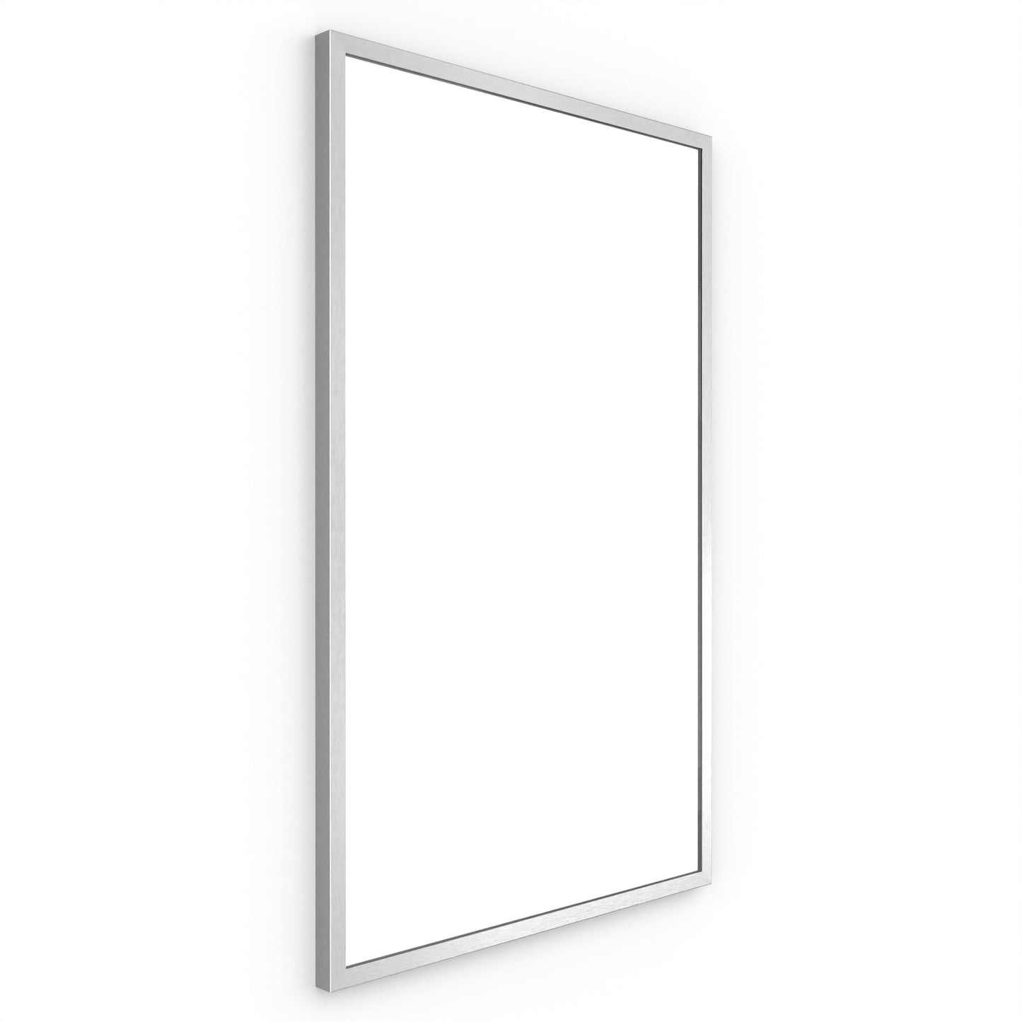Origins Living Docklands Rectangular Mirror 50x80cm Brushed Stainless Steel