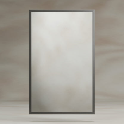 Origins Living Docklands Rectangular Mirror 50x80cm Gunmetal