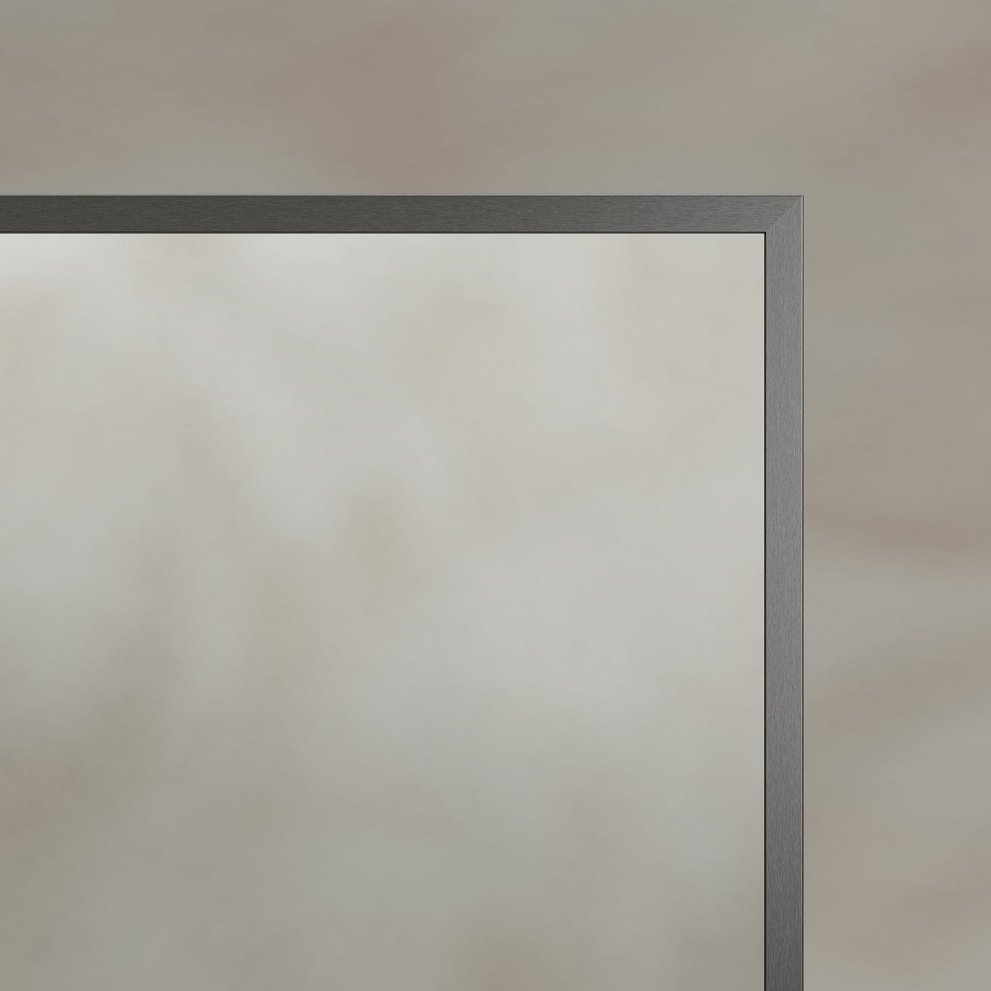 Origins Living Docklands Rectangular Mirror 50x80cm Gunmetal