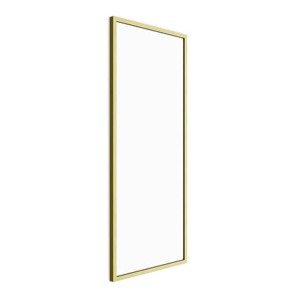 Origins Living Docklands Rectangular Mirror 41 40x100cm Brushed Brass