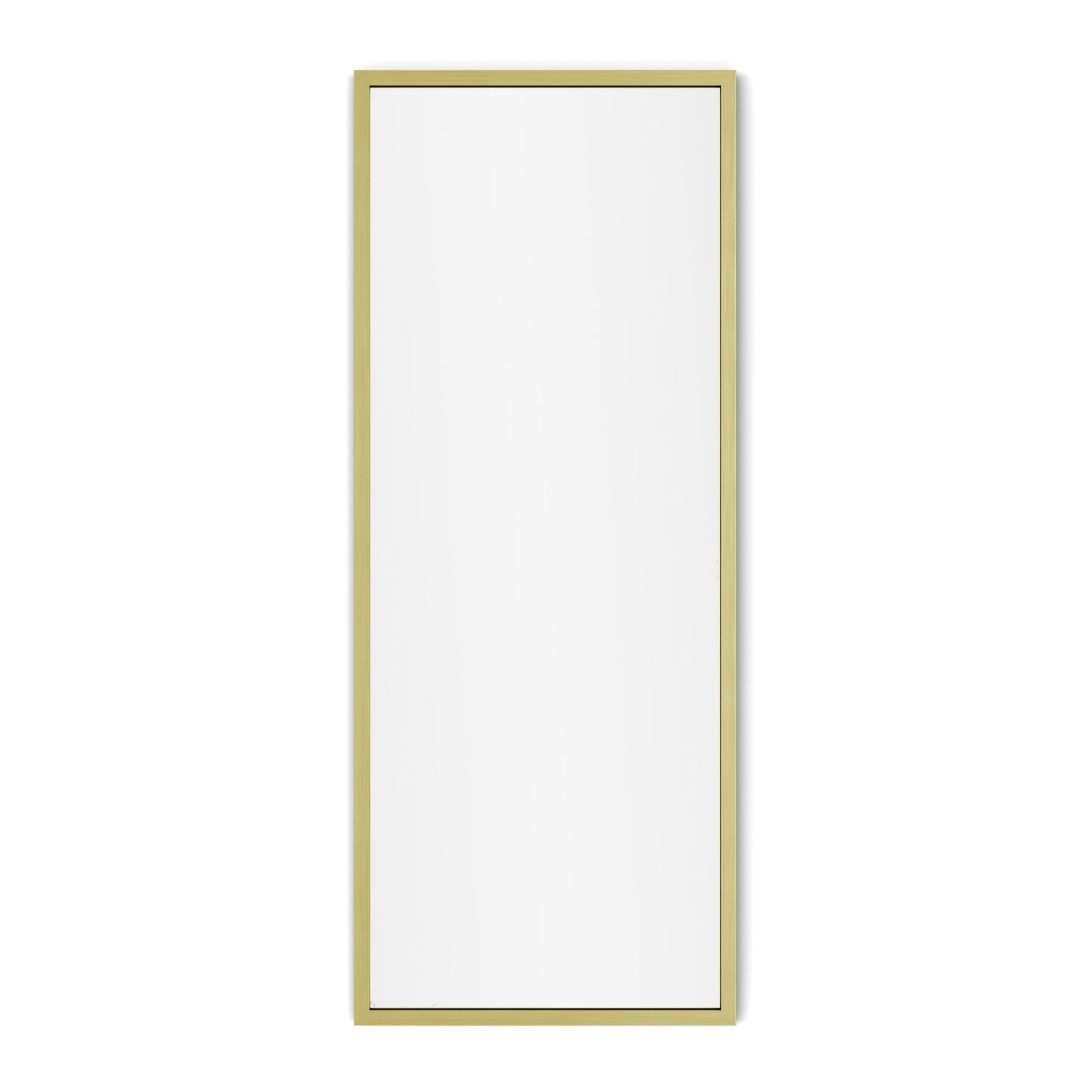 Origins Living Docklands Rectangular Mirror 41 40x100cm Brushed Brass