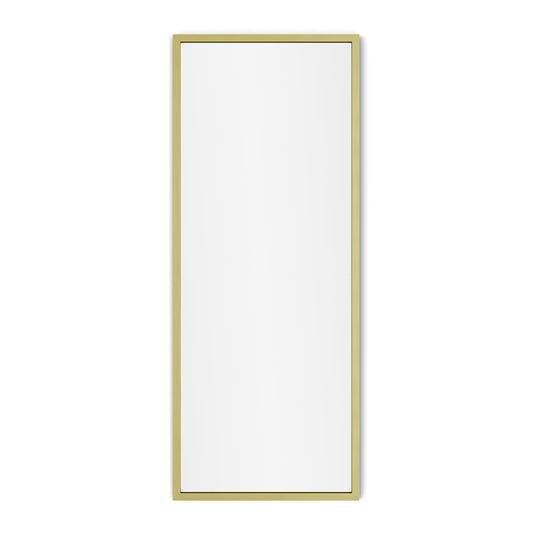 Origins Living Docklands Rectangular Mirror 41 40x100cm Brushed Brass