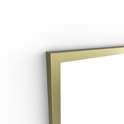 Origins Living Docklands Rectangular Mirror 41 40x100cm Brushed Brass