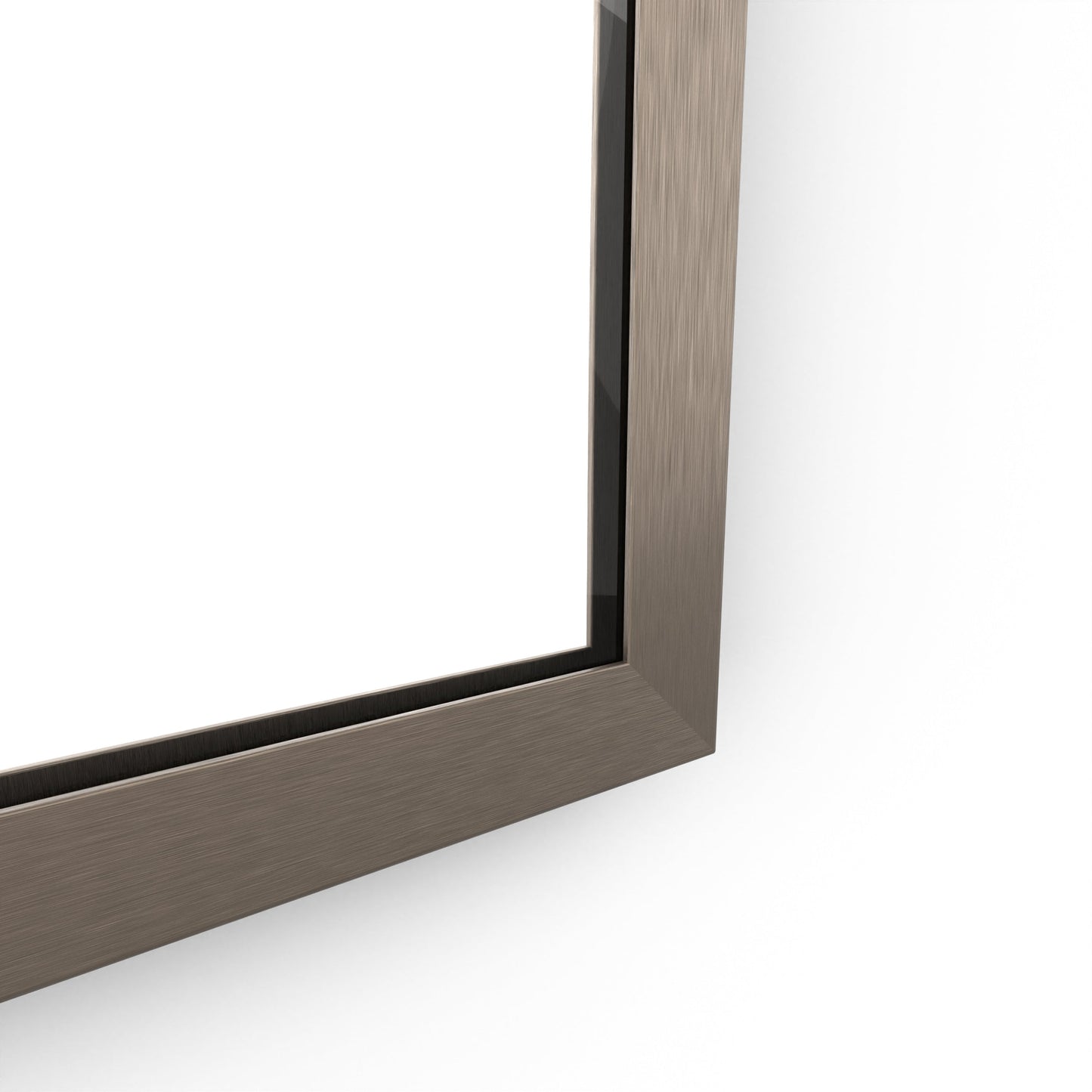 Origins Living Docklands Rectangular Mirror 41 40x100cm Brushed Bronze