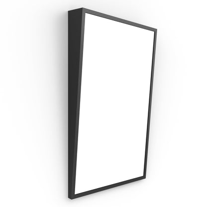 Origins Living Docklands Inclusive Angled Mirror 50x80cm Matt Black