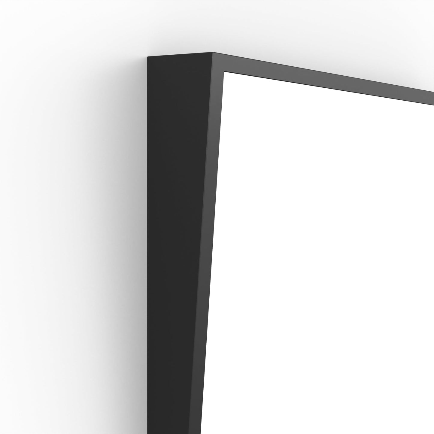 Origins Living Docklands Inclusive Angled Mirror 50x80cm Matt Black