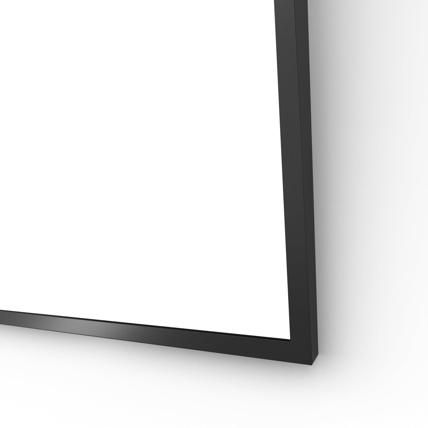 Origins Living Docklands Inclusive Angled Mirror 50x80cm Matt Black