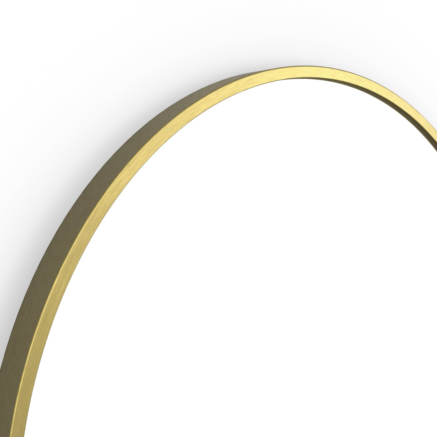 Origins Living Docklands Capsule Mirror 50x80cm Brushed Brass