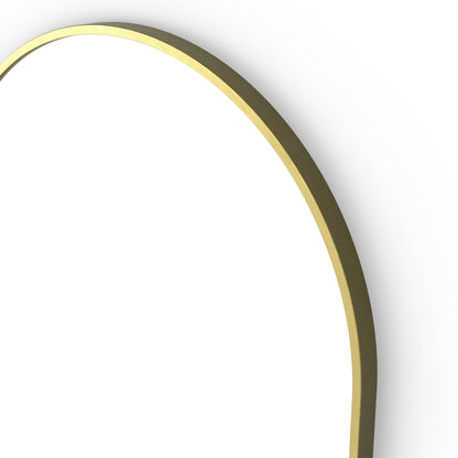 Origins Living Docklands Capsule Mirror 50x80cm Brushed Brass