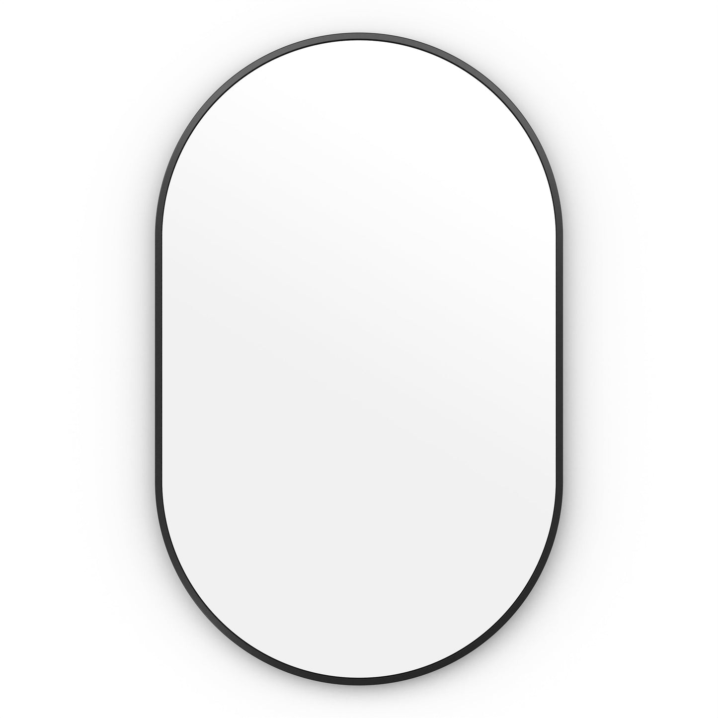 Origins Living Docklands Capsule Mirror 50x80cm Matt Black