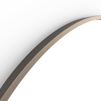 Origins Living Docklands Round Mirror 60cm Brushed Bronze