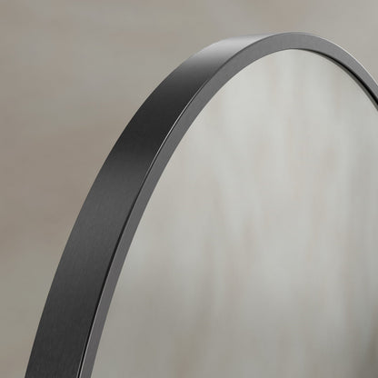 Origins Living Docklands Round Mirror 60cm Gunmetal