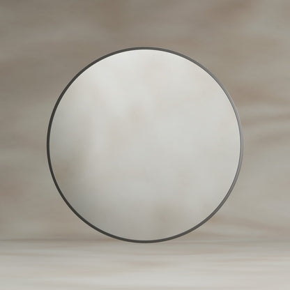 Origins Living Docklands Round Mirror 60cm Gunmetal