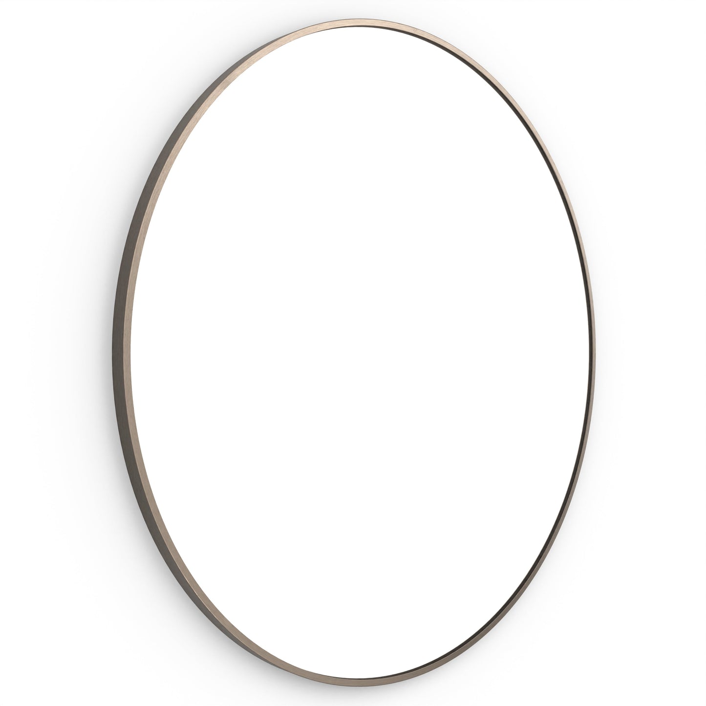 Origins Living Docklands Round Mirror 80cm Brushed Bronze