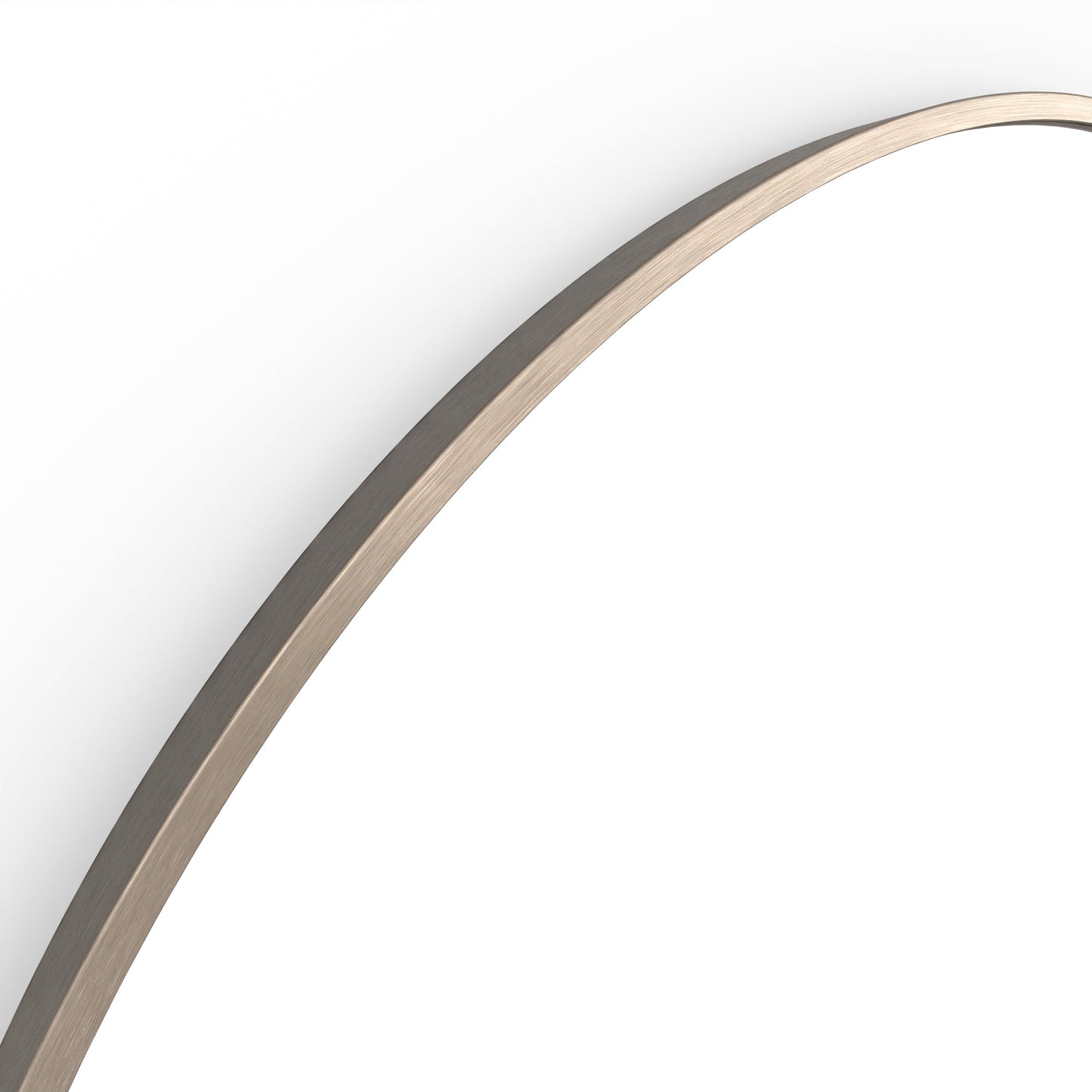 Origins Living Docklands Round Mirror 80cm Brushed Bronze