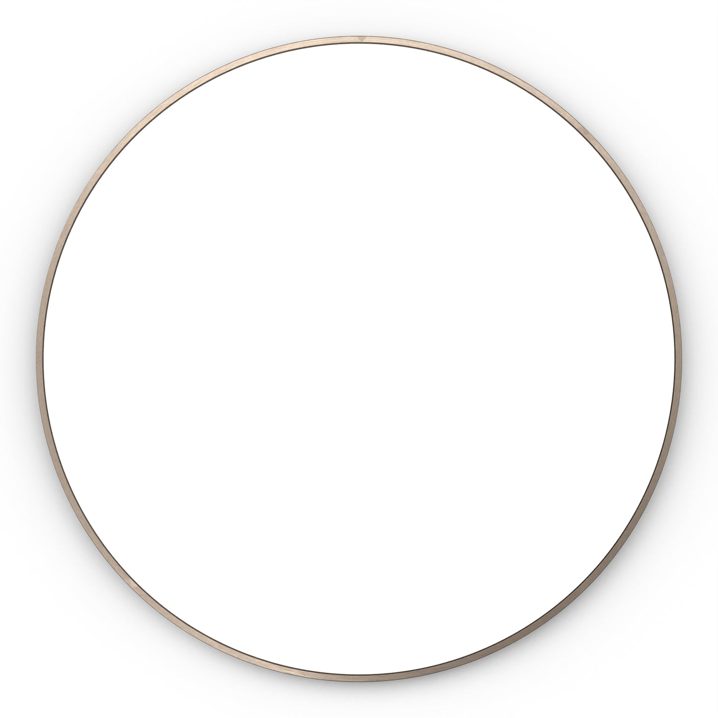 Origins Living Docklands Round Mirror 80cm Brushed Bronze