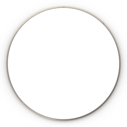 Origins Living Docklands Round Mirror 80cm Brushed Bronze