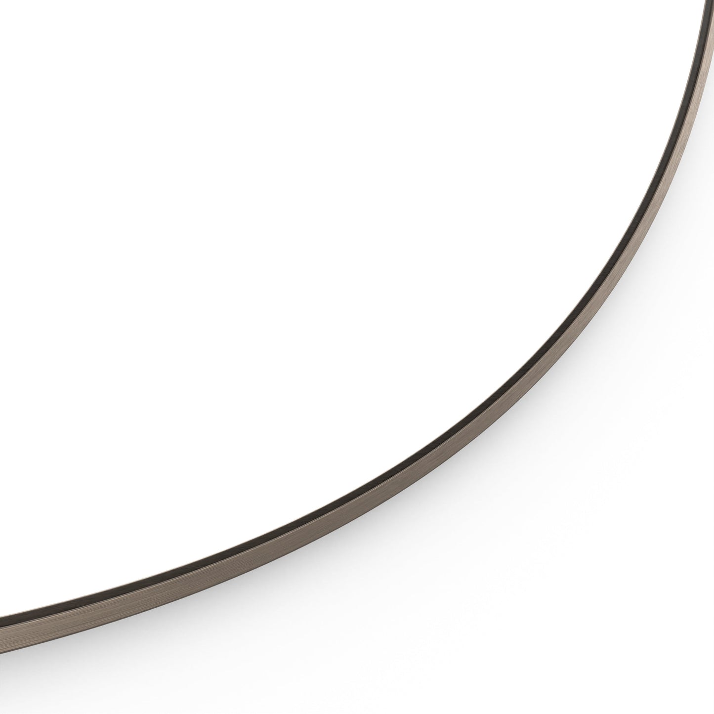 Origins Living Docklands Round Mirror 80cm Brushed Bronze