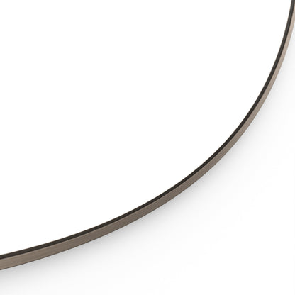 Origins Living Docklands Round Mirror 80cm Brushed Bronze