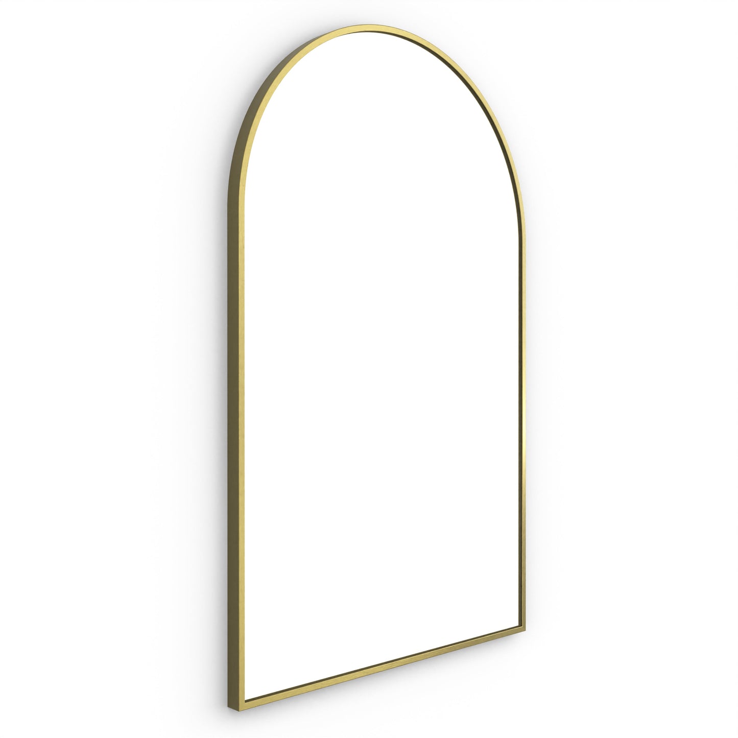 Origins Living Docklands Arch Mirror 50x80cm Brushed Brass