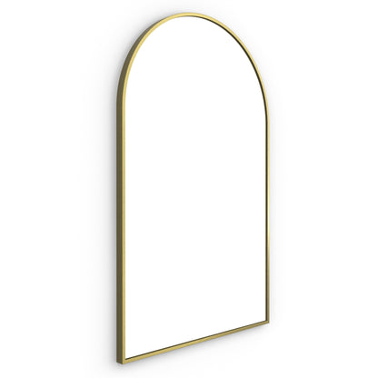 Origins Living Docklands Arch Mirror 50x80cm Brushed Brass