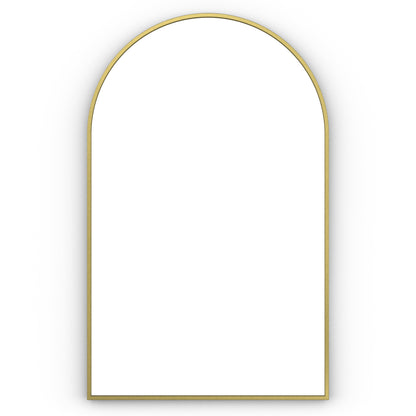 Origins Living Docklands Arch Mirror 50x80cm Brushed Brass