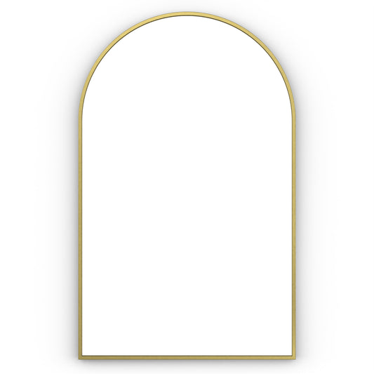 Origins Living Docklands Arch Mirror 50x80cm Brushed Brass