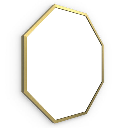 Origins Living Docklands Octagon Mirror 60x60cm Brushed Brass