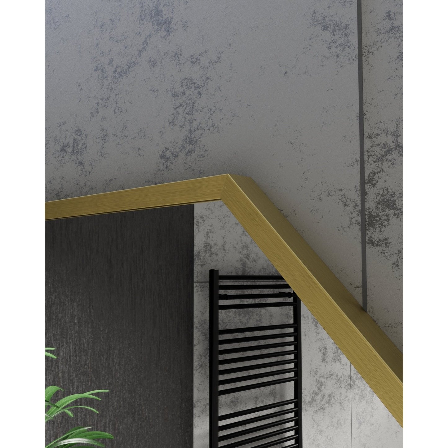 Origins Living Docklands Octagon Mirror 60x60cm Brushed Brass