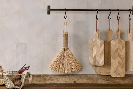 Nkuku Dulani Grass Brush Natural Small