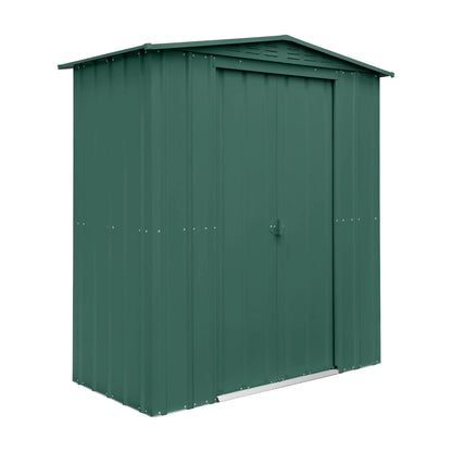 Globel Green Apex Metal Shed