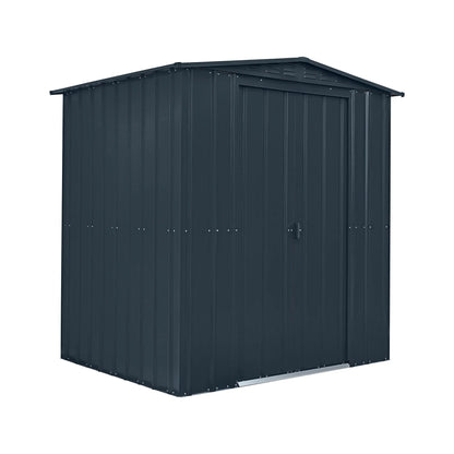 Globel Grey Apex Metal Shed