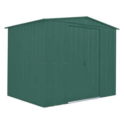Globel Green Apex Metal Shed