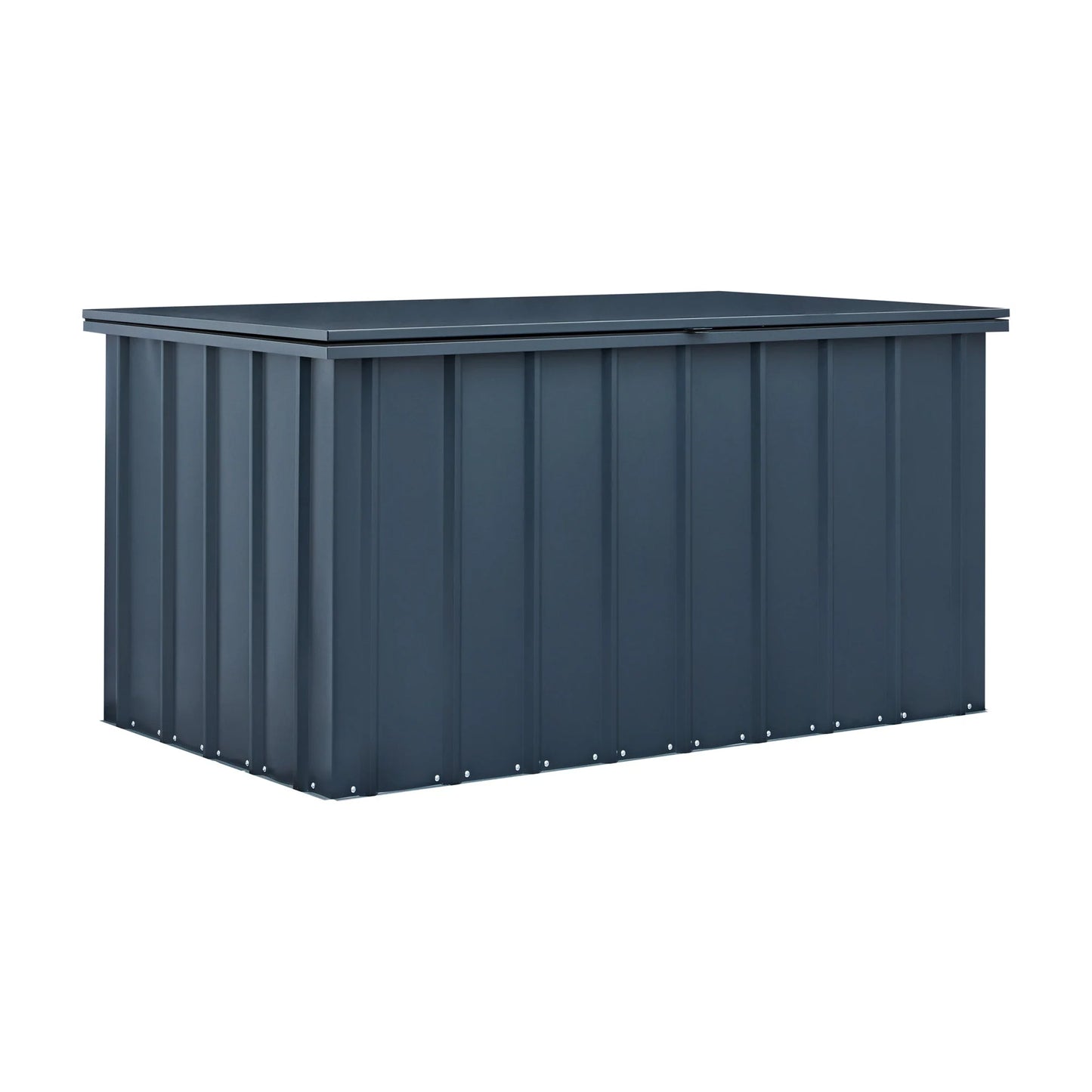 Globel 5 x 3 Grey Metal Storage Box