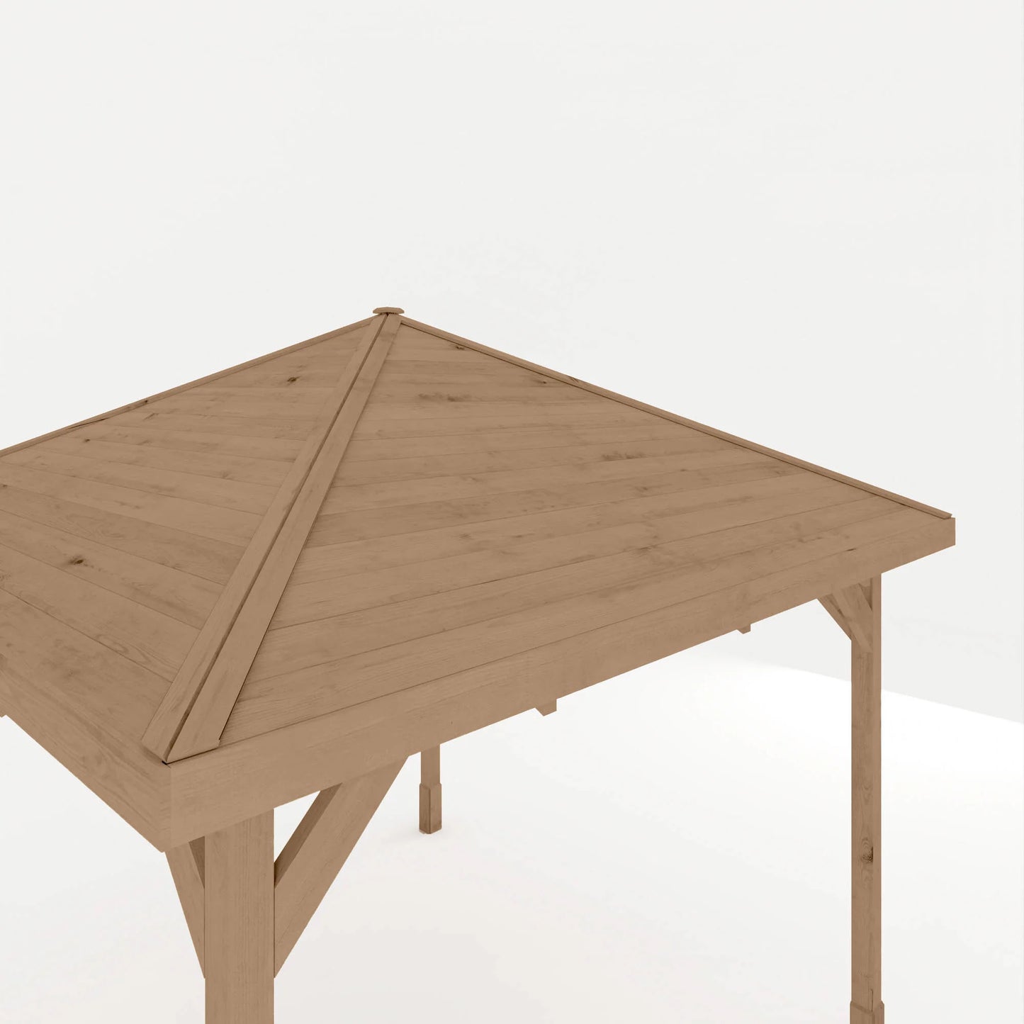 3m x 3m Pressure Treated Gazebo with Tongue & Groove Roof