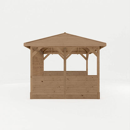 3m x 3m Pressure Treated Gazebo With Panels