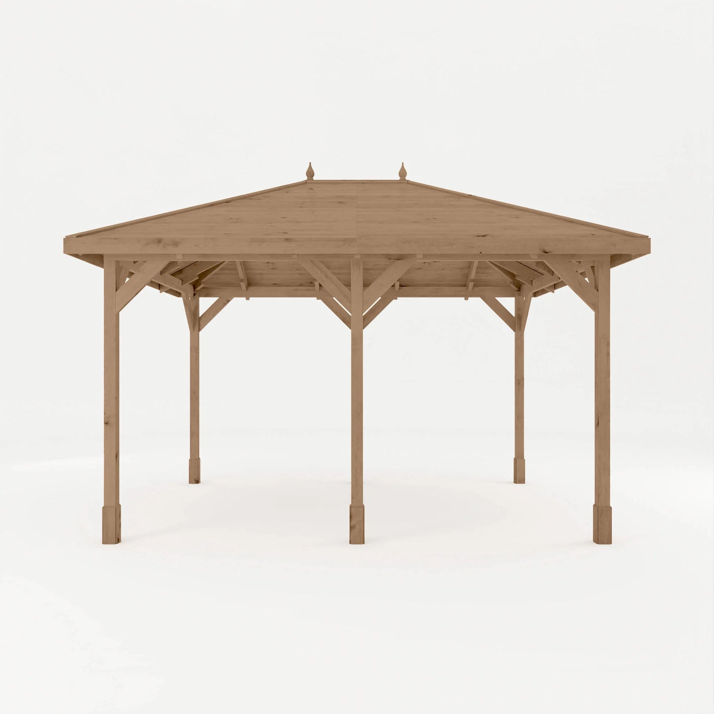 4m x 3m Pressure Treated Gazebo with Tongue & Groove Roof