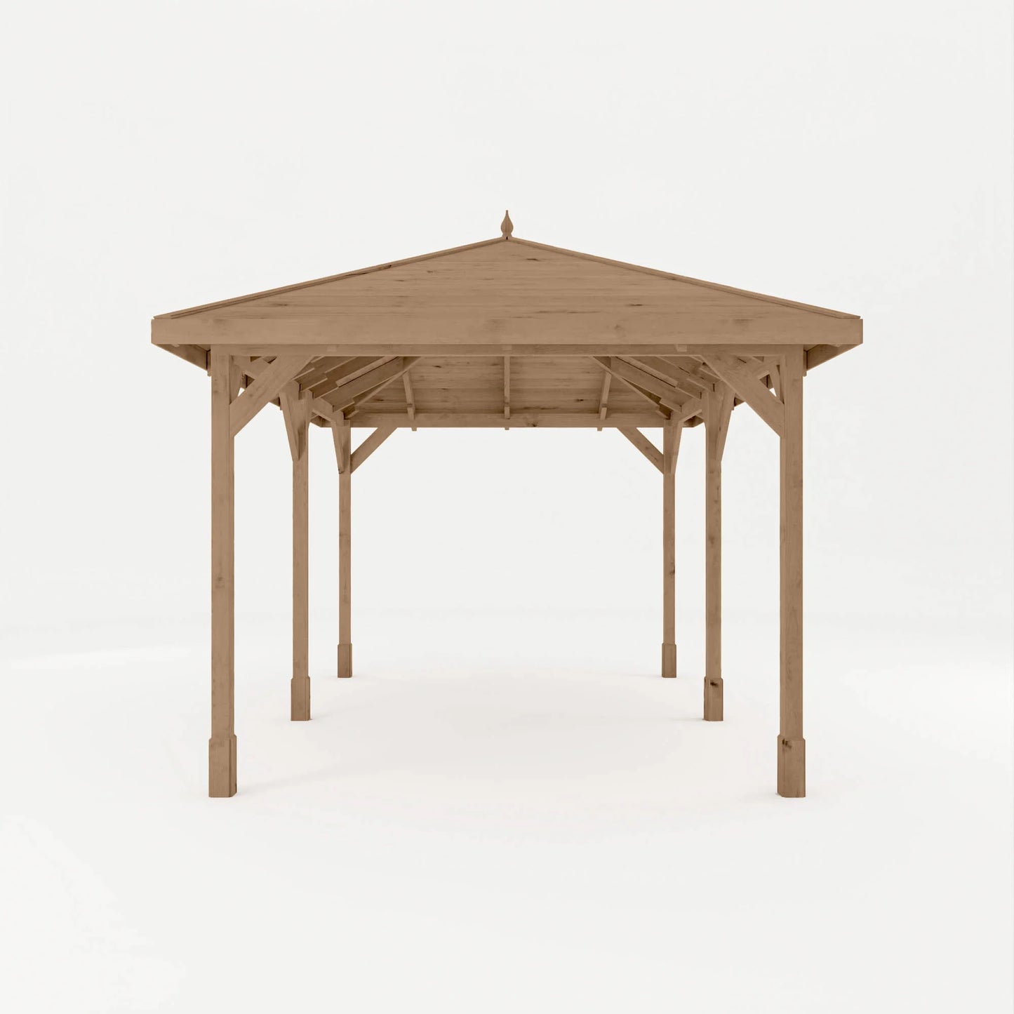 4m x 3m Pressure Treated Gazebo with Tongue & Groove Roof