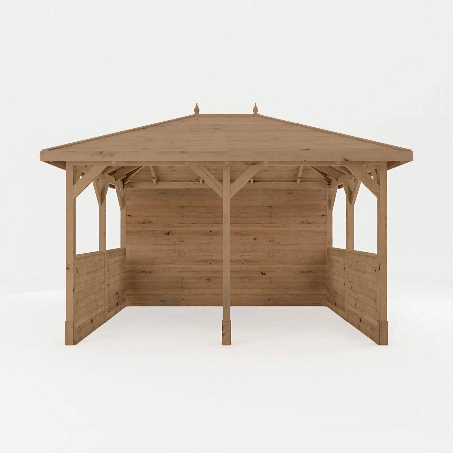4m x 3m Pressure Treated Gazebo With Panels
