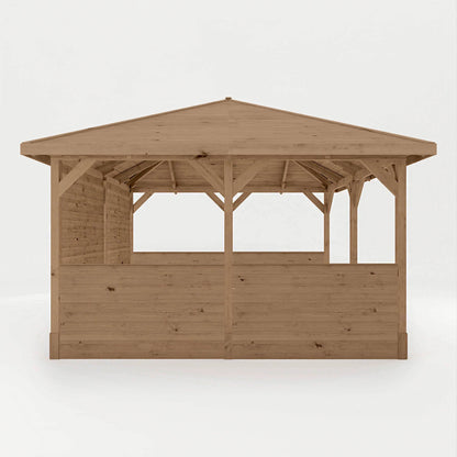 4m x 4m Pressure Treated Gazebo with Panels