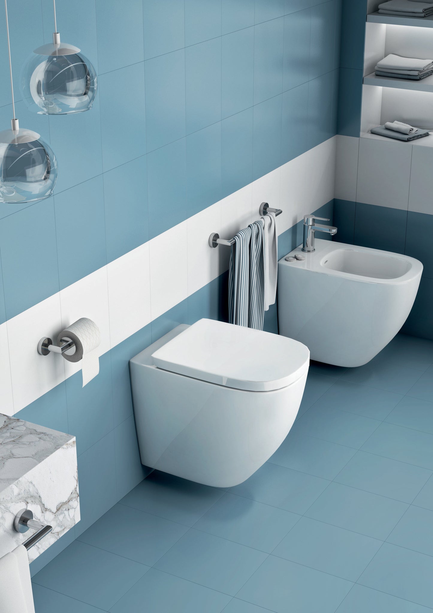 Origins Living Gedy G Pro Towel Rack With Hooks Chrome